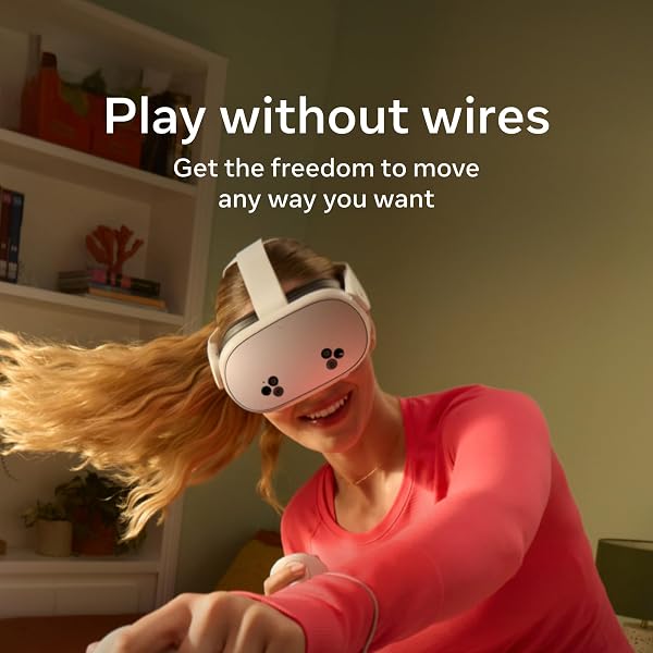 Meta Quest 3S 128 GB – Dive into virtual reality – Thousands of immersive experiences – All-in-one headset – Get a 3-month trial of Meta Horizon+ included - 3