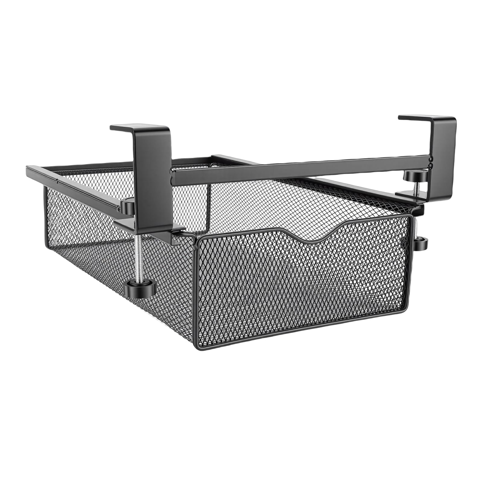 Organizer per Cassetto Sotto Scrivania, Cassettiera con Design di Facile | Materiale metallico, grande capacità, perforazione, adatto a , ufficio