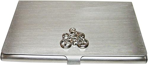 Tono Plata ciclistas soporte para tarjeta de visita