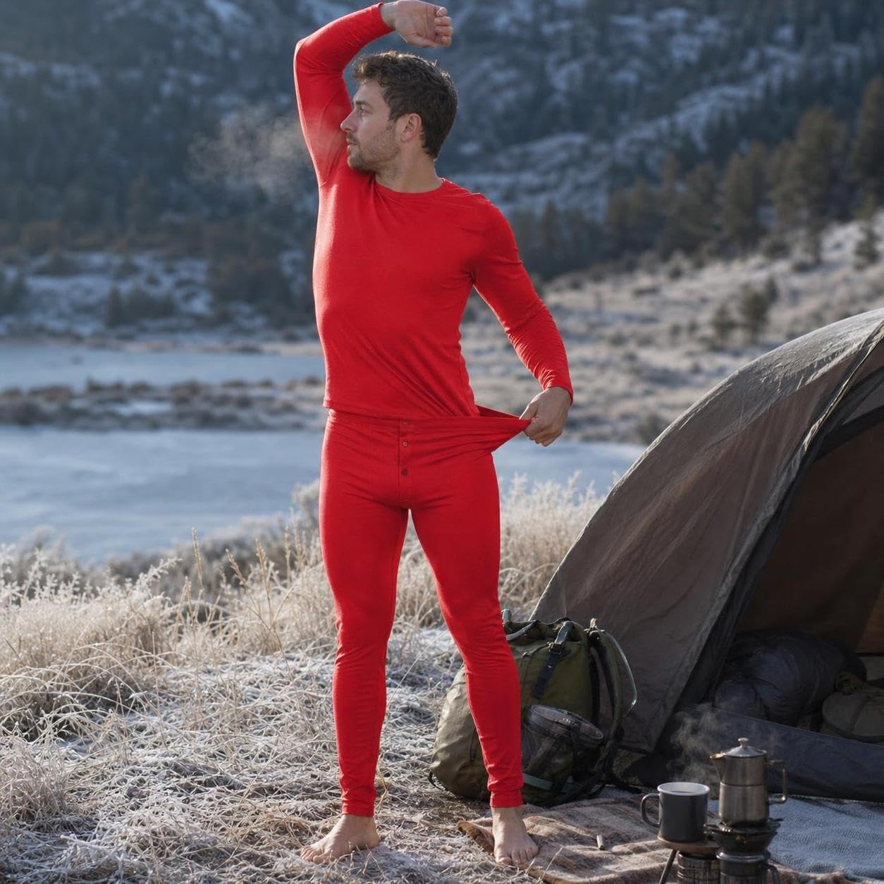 Ensemble Sous-vêtements Thermiques Homme