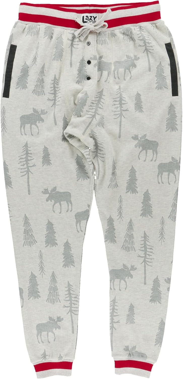 Lazy One Pajama Pants for Men, Cotton Long Johns for Men - Image 4
