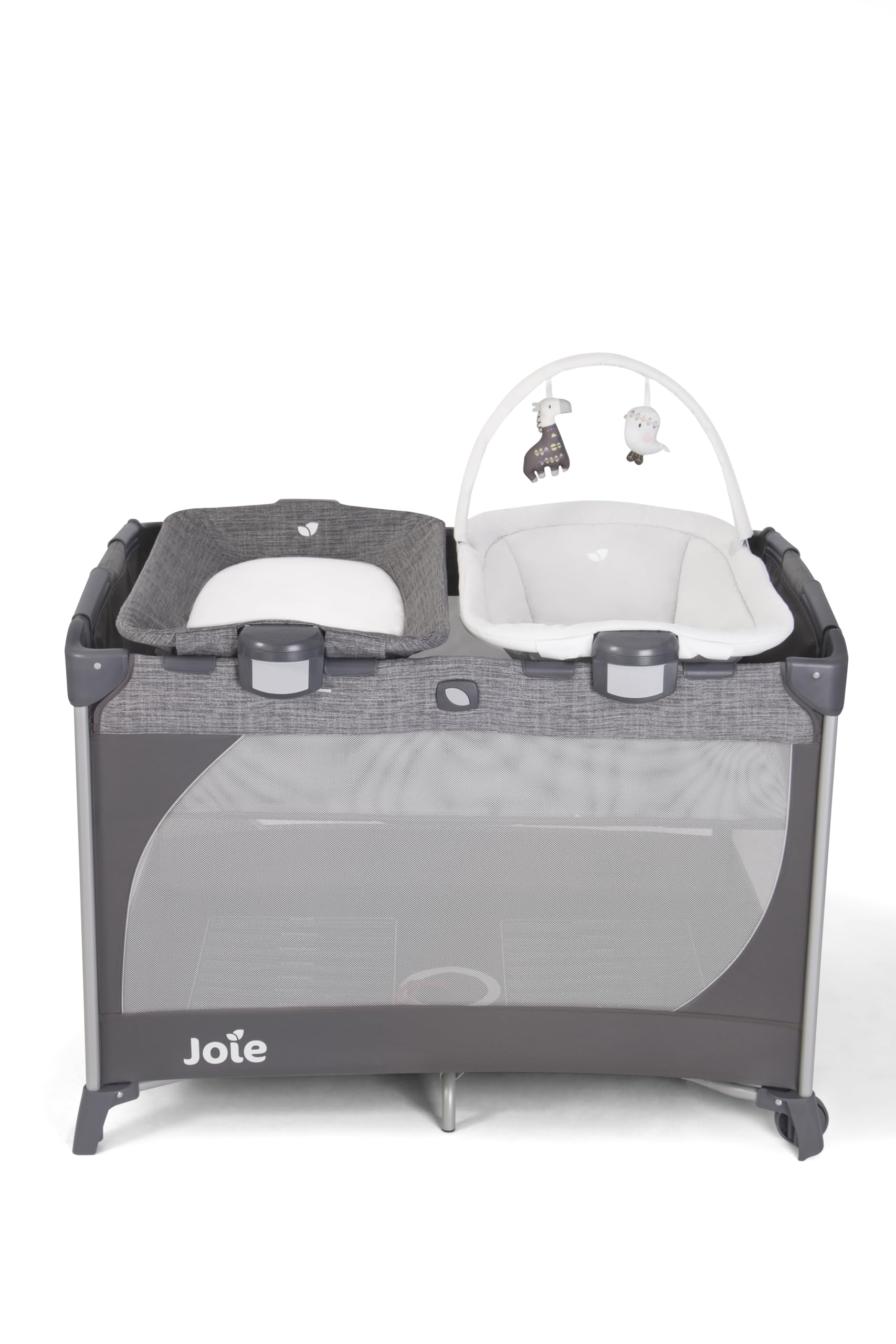 Joie Mimzy Snacker Chaise haute compacte pliable (environ 6 mois à environ 15 kg/3 ans) – Cosmo Tan