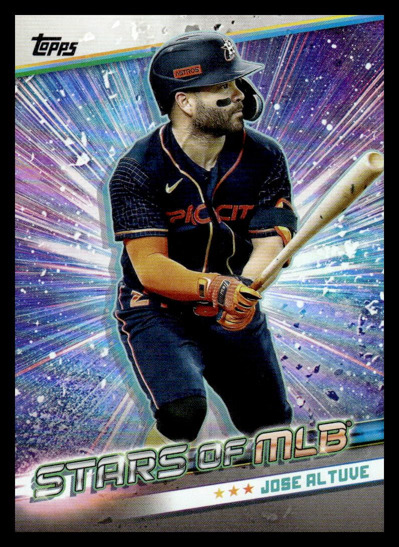 Amazon.com: 2024 Topps Stars of MLB #SMLB-40 Jose Altuve Houston