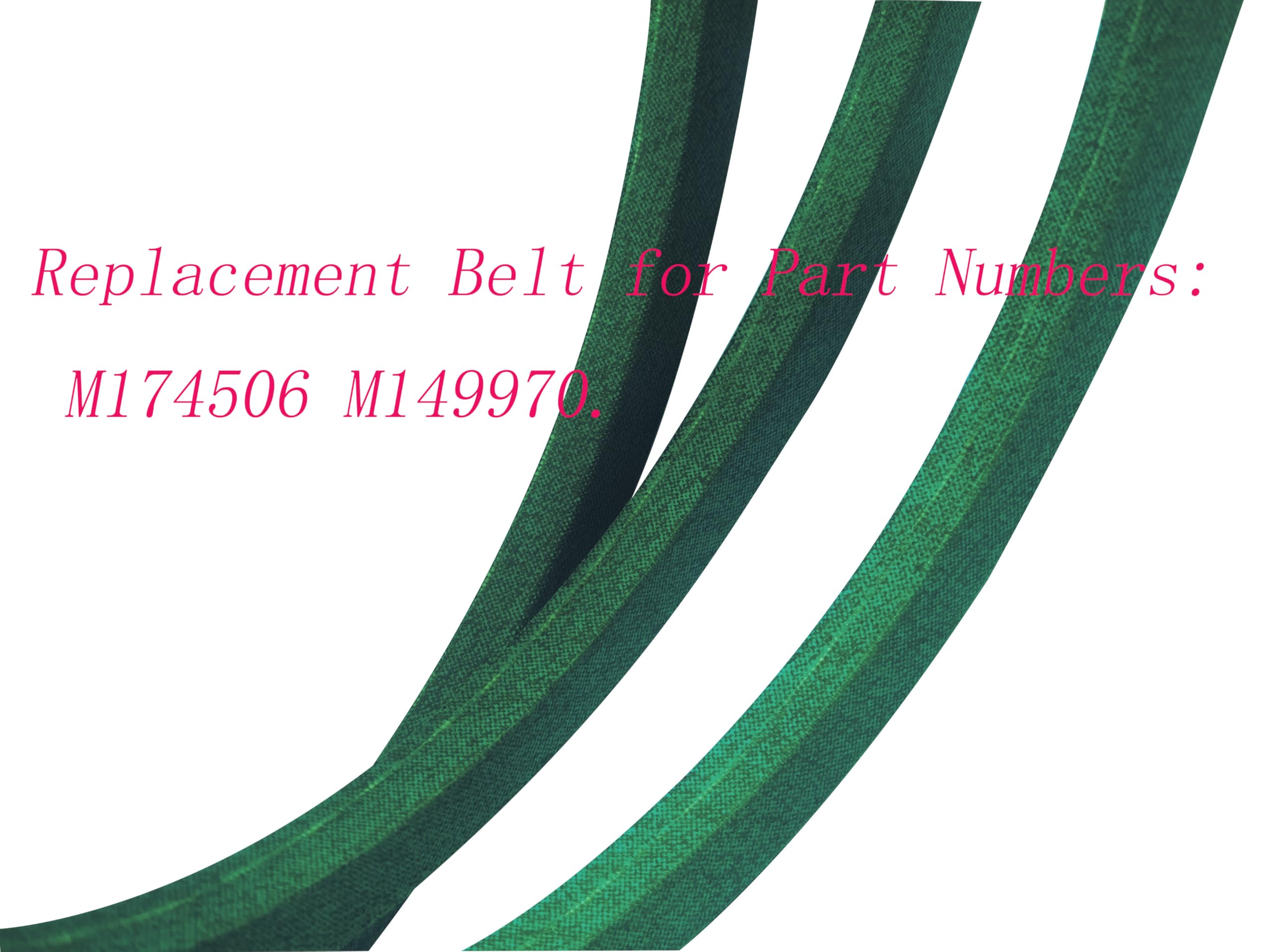 Aftermarket Deck Drive Belt Fits John Deere Snow Blower X300 X300R X304