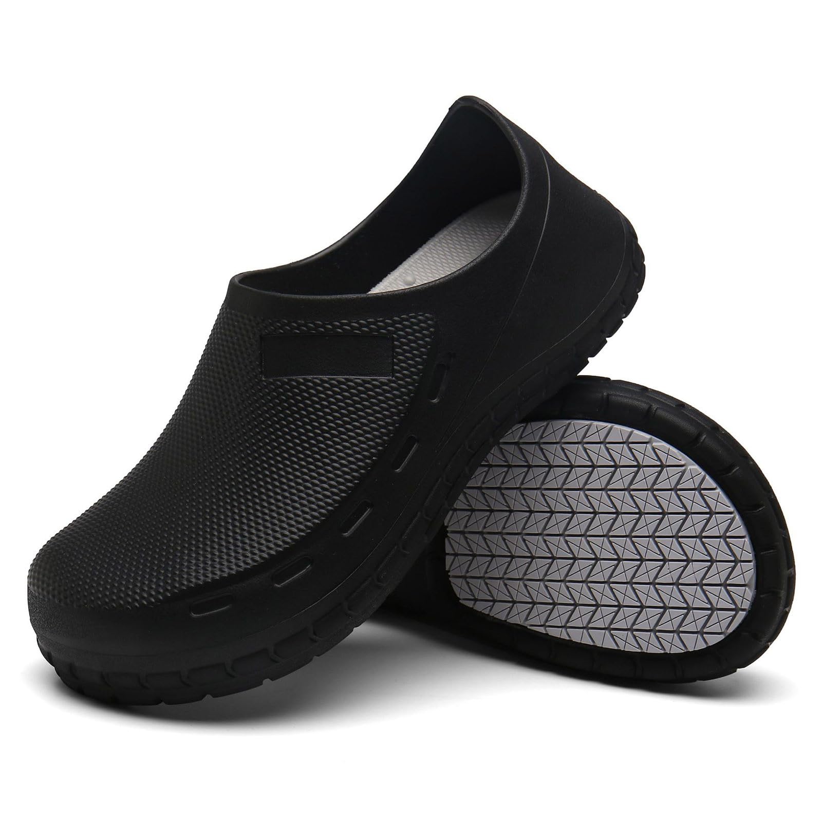 Générique Sabots culinaires Professionnels antidérapants, Chaussures de Travail polyvalentes, Chaussons Confortables Respirants, Semelles Souples, pour Restaurants et activités de Service Quotidien