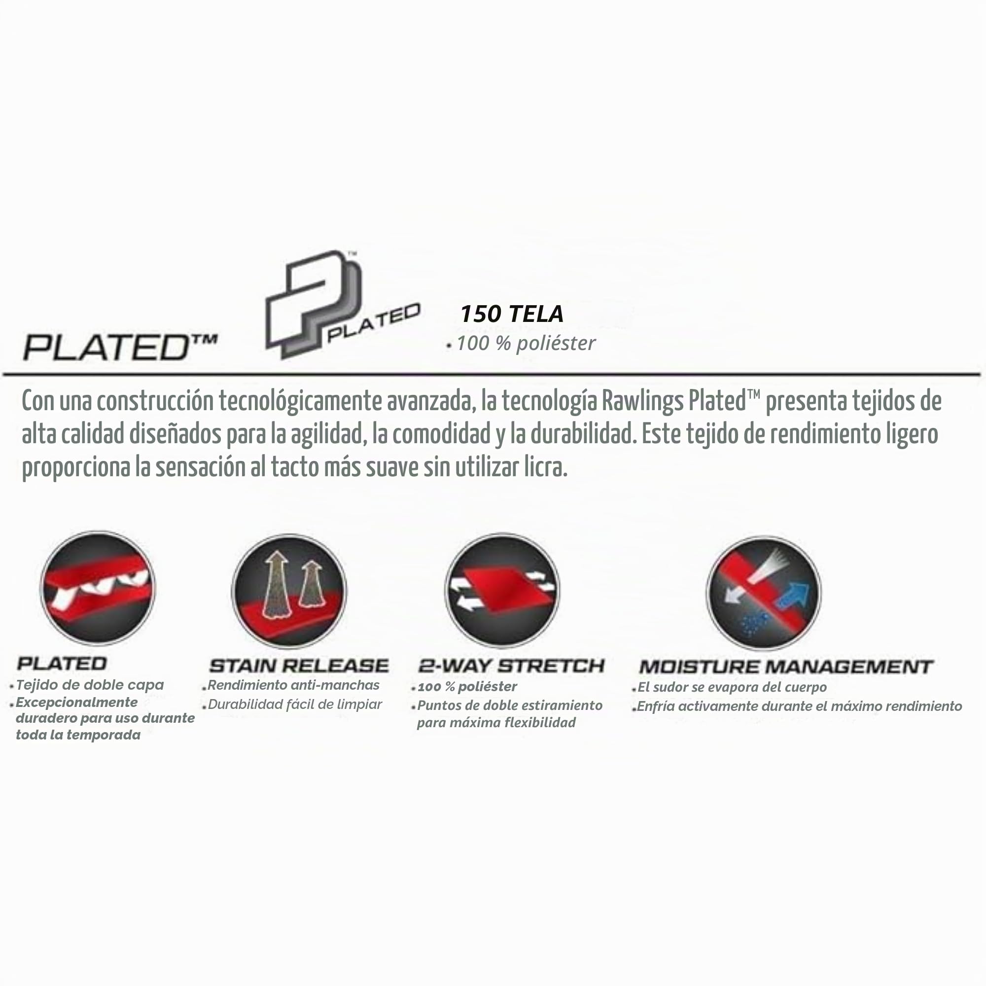 Rawlings Piped - Pantalones Hombre