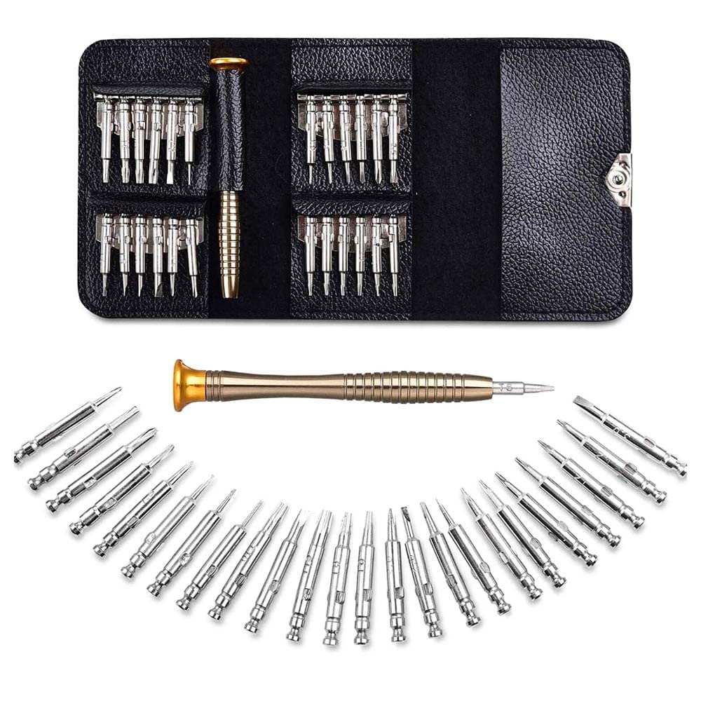 REXEZ 25 in 1 Precision Screwdriver Set Multi Pocket Repair Tool Kit for laptop/mobile phones/spectacles/watch (25 in 1 Tool Kit) (B0DB8R8QNJ) Amazon Price History, Amazon Price Tracker