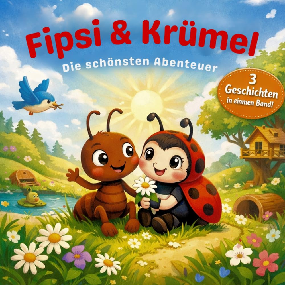 Fipsi & Krümel – Die schönsten Abenteuer Drei liebevolle Geschichten über Freundschaft, Mut und kleine Wunder: Sammelband Bücher 1 bis 3