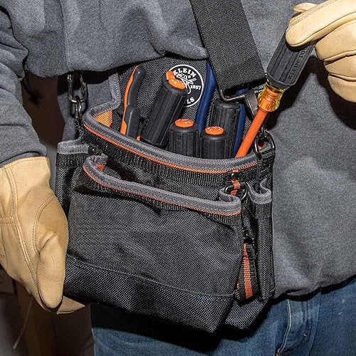 Miniatura 6 de Klein Tools 6934INS - Destornillador aislado de punta delgada de 1000 V, vástago redondo de 4 pulgadas, punta Phillips #2, mango de agarre acolchado