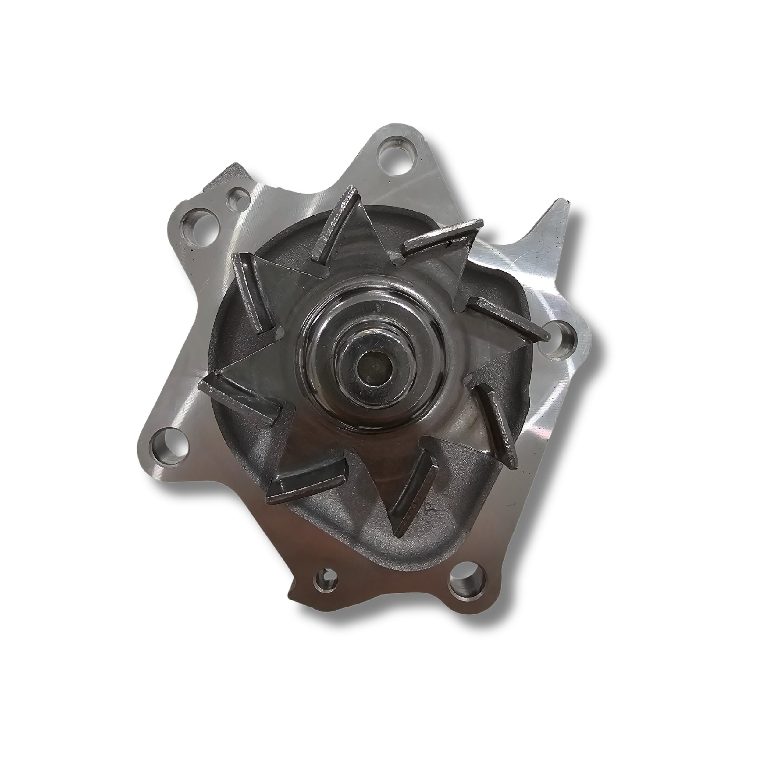 Bomba de agua 8 aspas compatible con Nissan Patrol RD28 RD28T RD28TI mdoelo 260 Y60 Y61 con junta y esparragos, nueva