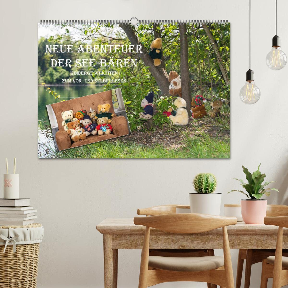 CALVENDO - Neue Abenteuer der See-Bären (Wandkalender 2027 DIN A2 quer), Monatskalender: Das etwas andere "Kinderbuch"...