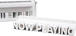 Now Playing Vinyl Record Wall Holder Now Playing Vinyl Record Stand Wall Mount Display Vinyl Wall Mount Record Shelf Albums Hanging Vinyl Record Wall Record Display Storage Holder White