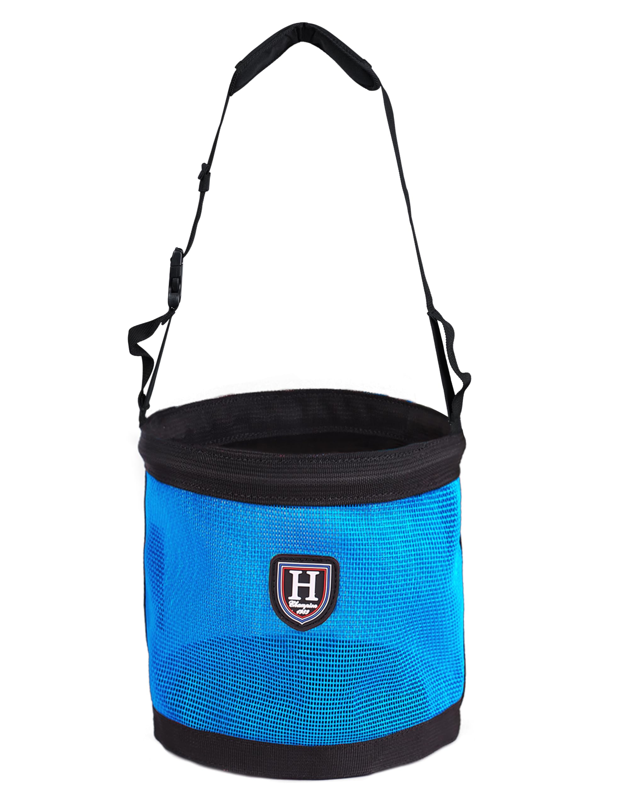 Sac d'alimentation cheval au paddock Harrison Howard respirant bleu taille L