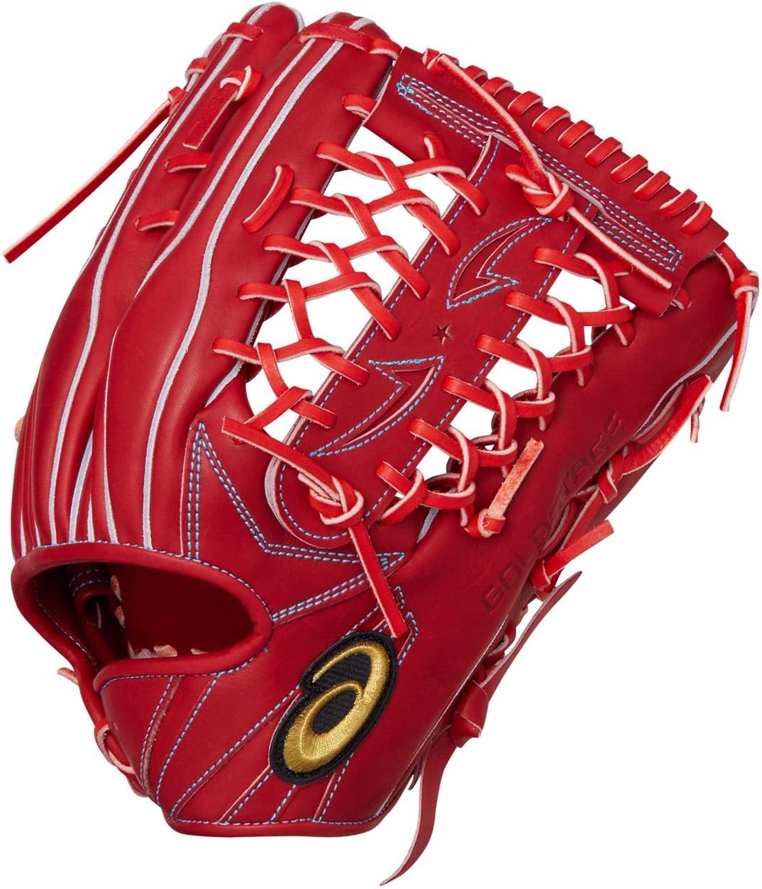 ASICS 3121A670 Gold Stage LH (Right Throw) Baseball, RH (for Left Throw), for Hard Grab Outfielders, Size 12