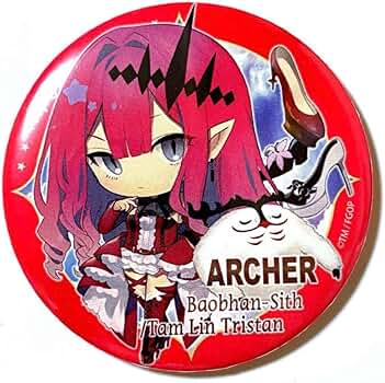 FGO　缶バッジ　バーヴァンシー Amazon.co.jp: FGO Fate/Grand Order きゃらとりあ 缶バッジ