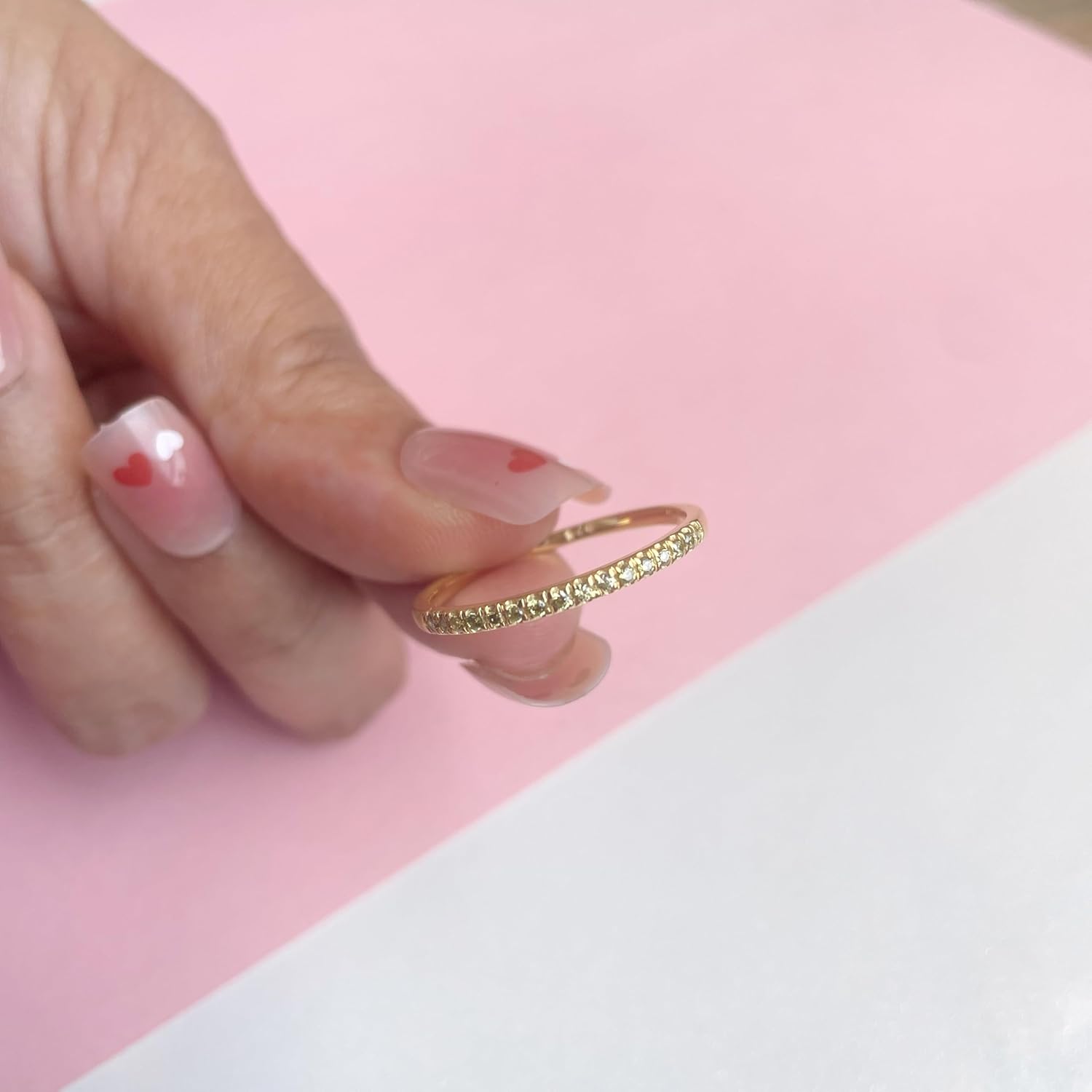 Green Peridot Wedding Band For Women, 14k Gold Finish August Birthstone Green Peridot Half Eternity Ring, Ladies Anniversary Band