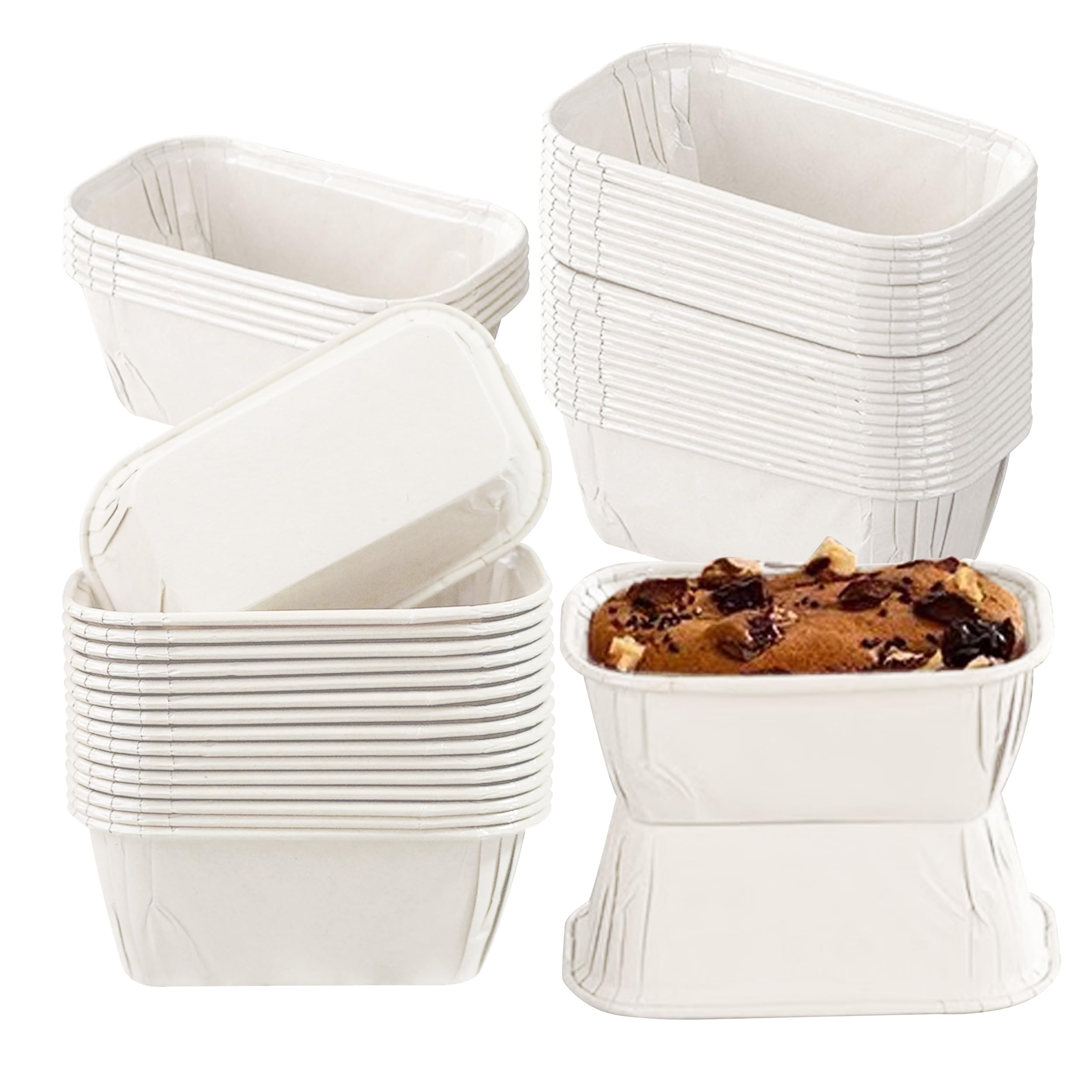 Set di 24 Pirottini in Silicone per Muffin e Budini - Riutilizzabili e Resistenti fino a +240°C