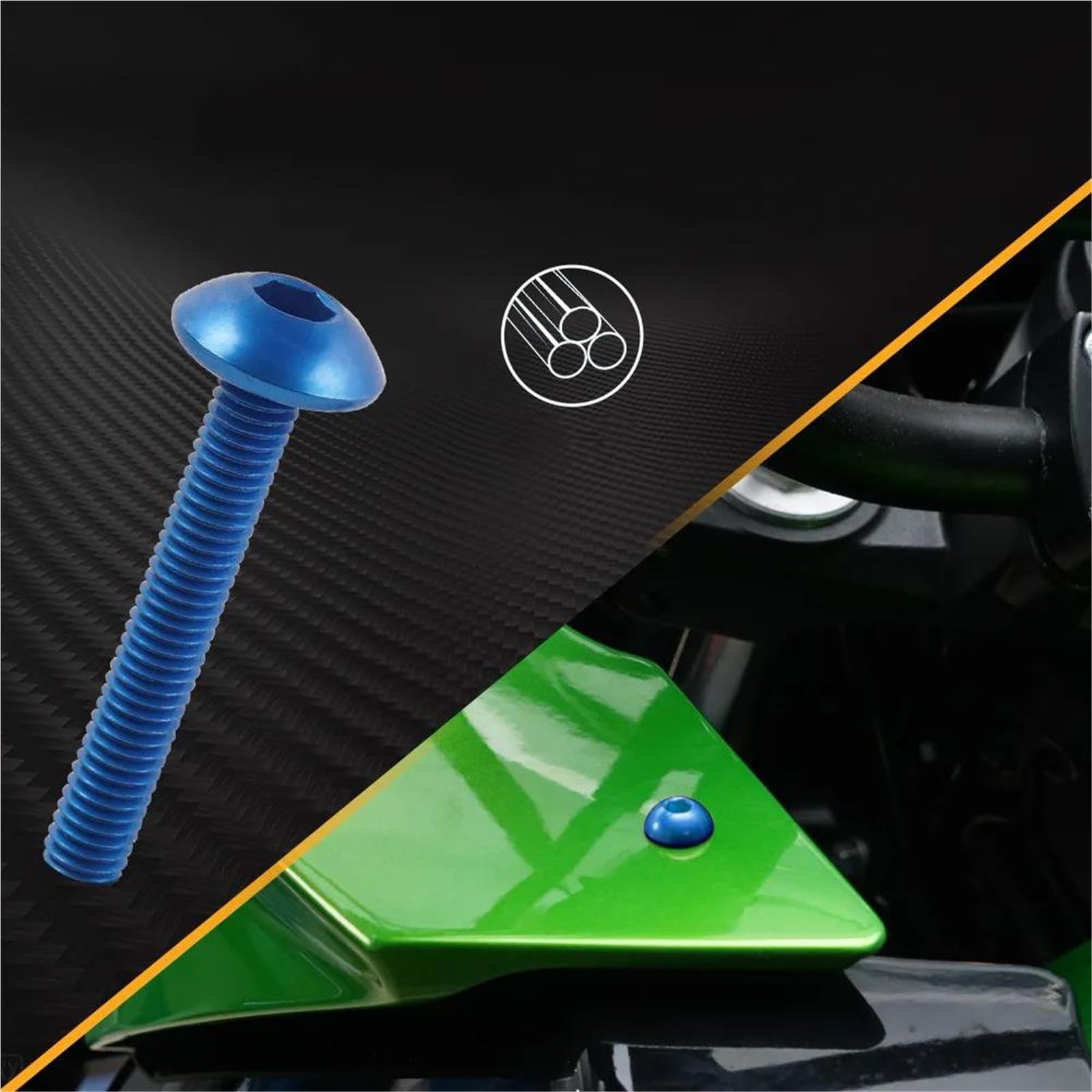 Bulloni Per Motociclette, Viti Per SUZUKI GSXR 600 750 1000 K1 K2 K3 K4 K5 K6 K7 K8 K9 K10, 190 Pezzi, Bulloni Per Carenatura, Carrozzeria Fissaggi carena(Nero)