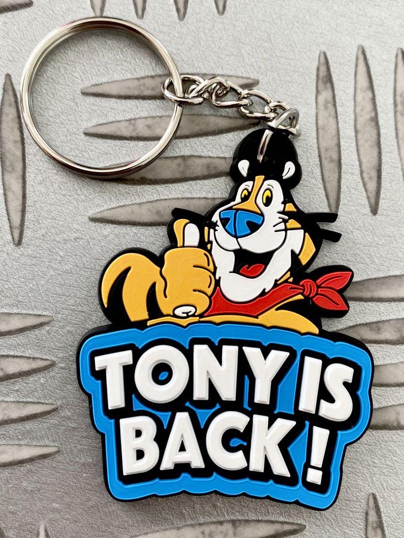トニータイガーラバーキーホルダー ケロッグ|トニーザタイガー1|ラバーキーホルダー