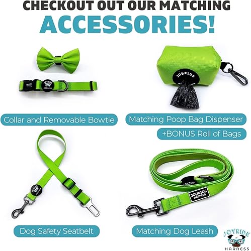 Miniatura 5 de Joyride Harness Dispensador de bolsas de excremento  1 rollo adicional de bolsas de excremento premium de 9 x 13 pulgadas incluido, clip en D que se