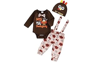 18-Month Boy Thanksgiving Romper