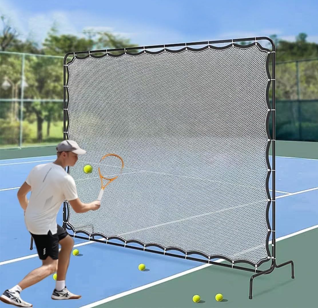 TUIYIDUO リバウンドネット テニス トレーニングネット【2.9m×2.358m】壁打ち テニス 練習用