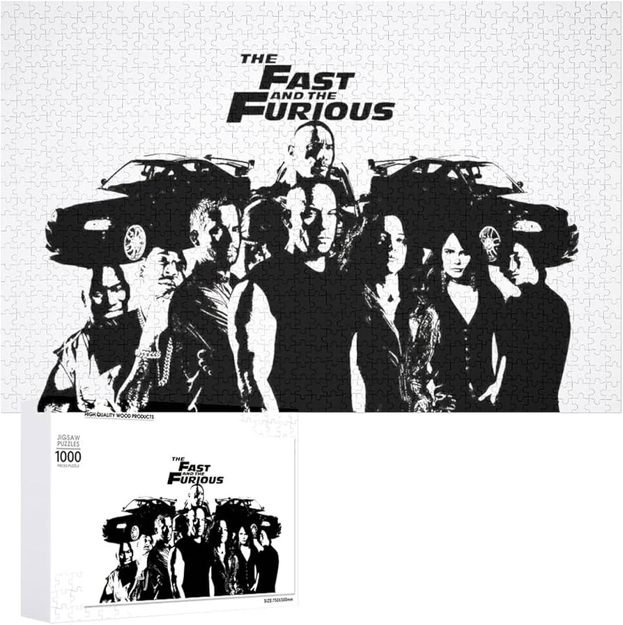 Amazon.co.jp: ワイルドスピード ジグソーパズル 1000ピース 子供向け