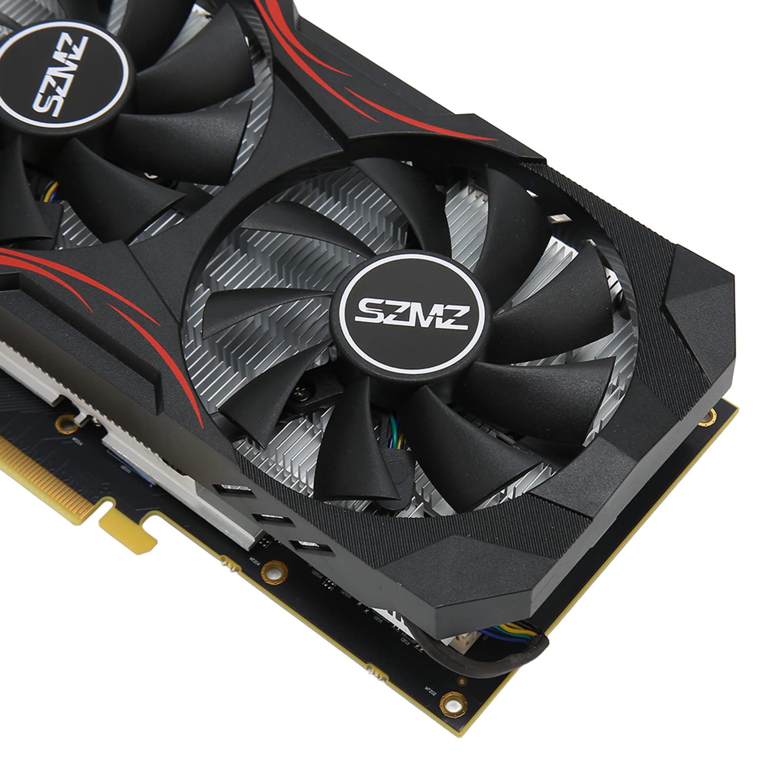 Scheda Grafica da Gioco, Scheda Grafica da Gioco 8G GDDR5 a 256 Bit con Doppia Ventola, Scheda Grafica per Computer DP HDMI DVI VGA PCI Express 3.0 X 8 per PC da Gioco