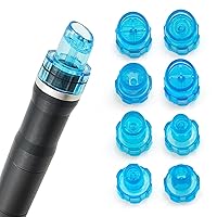 Vista 1 de Elitzia Cabezales de microderma de plástico, puntas faciales para pelar agua, cuidado facial, herramienta de limpieza de la piel, piezas de repuesto