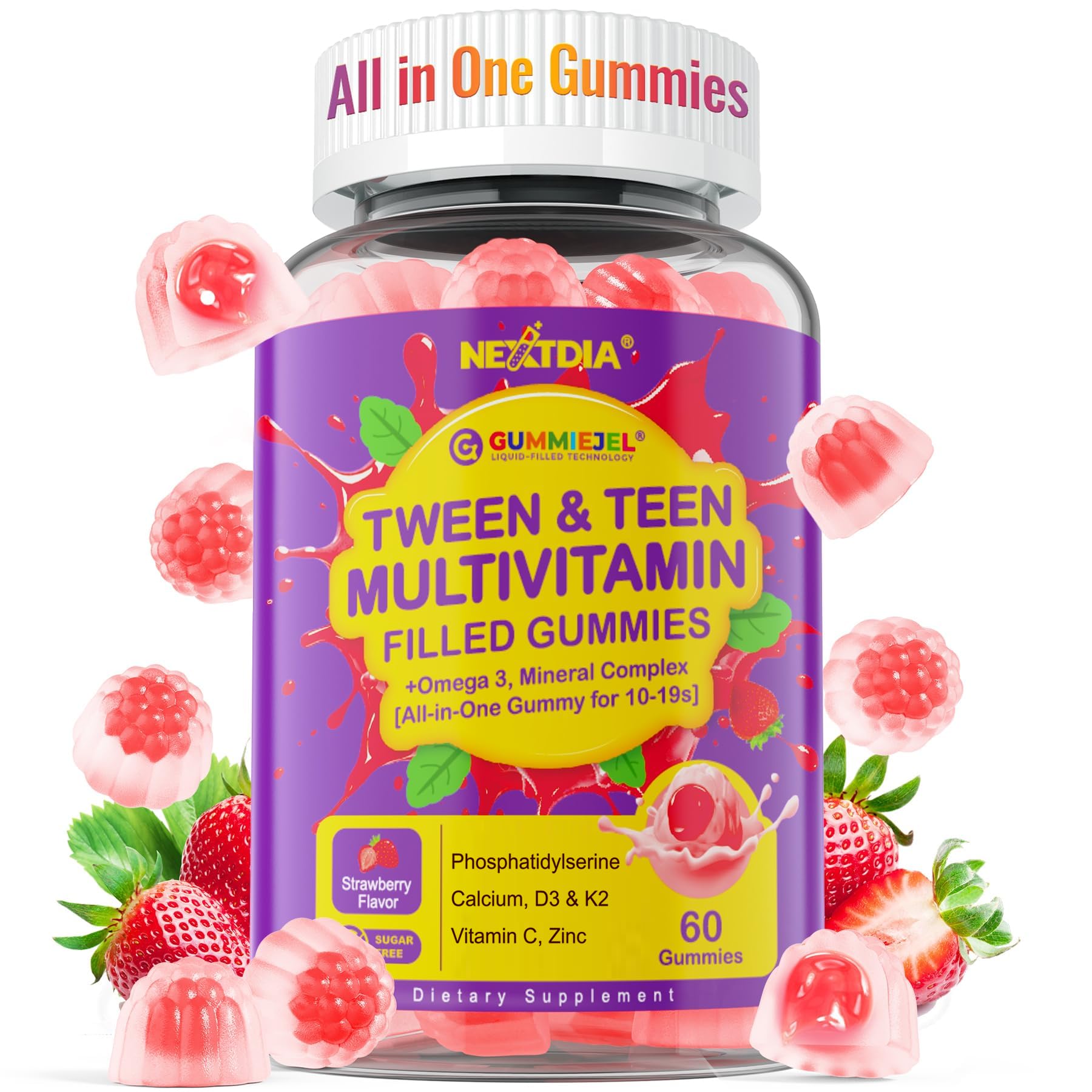 Multivitamin Filled Gummies for Teens