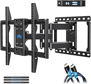 Mounting Dream TV Mount Bracket for Most 42-70 Inch Flat Screen TVs, Full Motion TV Wall Mounts with Swivel Articulating D...