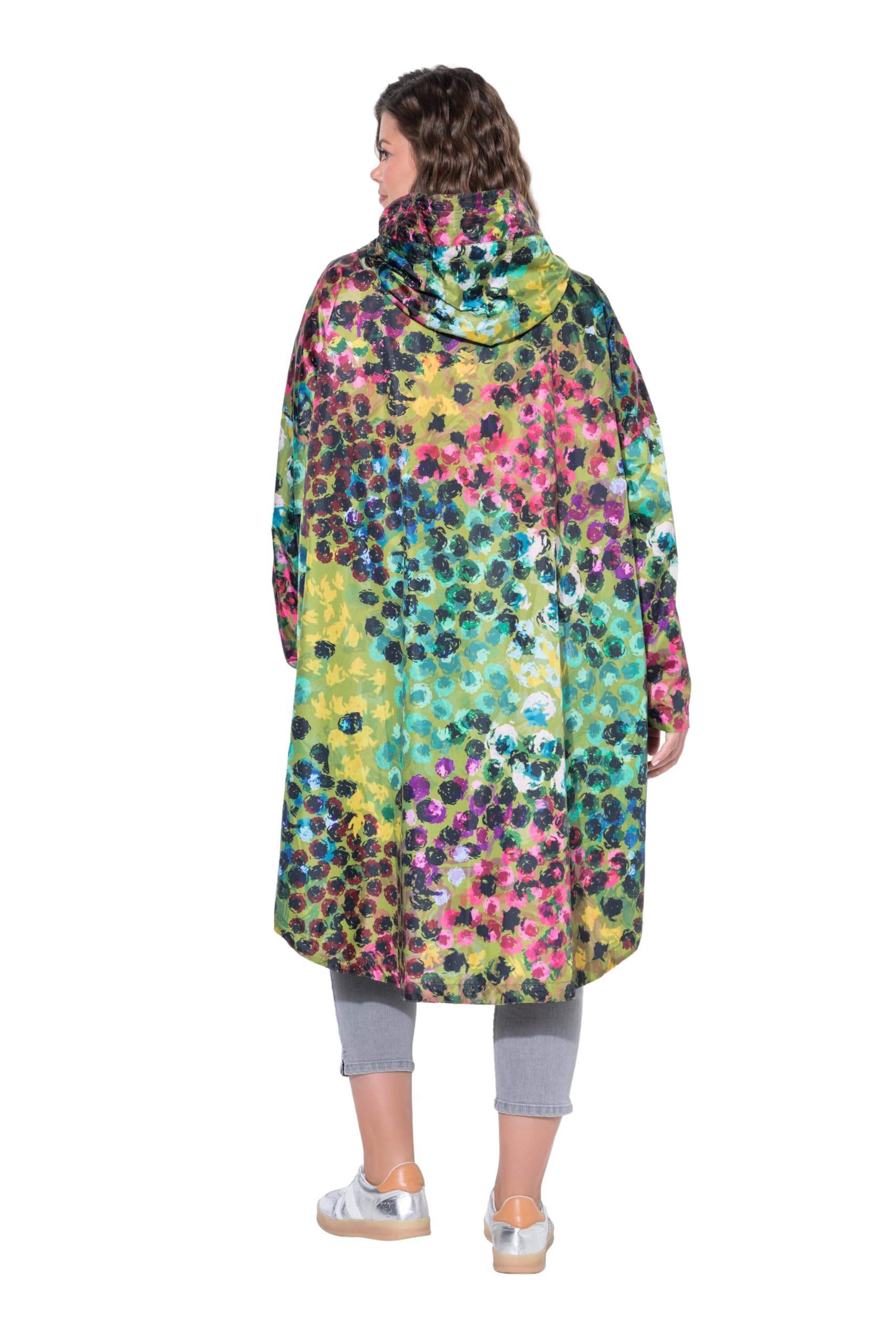 Laurasøn Funktions-Regencape Unisex Print Kapuze