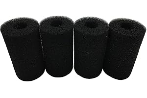 Pre-Filter Sponge, Pack of 4 Aquarium Pre Filter Foam Rolls Compatible Filter Accessories for Tanks