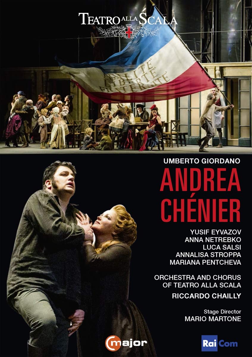 Giordano: Andrea Chenier [Anna Netrebko; Yusif Eyvazov; Luca Salsi; Annalisa Stroppa; Riccardo Chailly] [C Major Entertainment: 757308] [DVD]