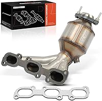 Vista 1 de A-Premium Junta de colector de escape delantero con convertidor catalítico y junta de estanqueidad de ajuste directo Compatible con Ford Escape