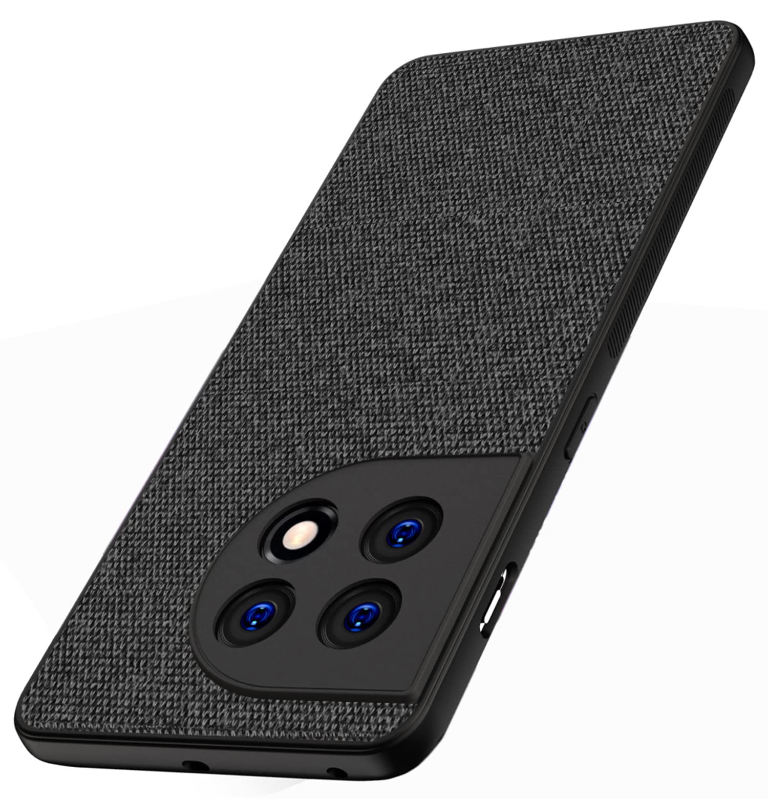 Kapa Soft Full Fabric for OnePlus 11 Back Cover | Shockproof Slim Hard Anti Slip Back Case (Black) (B0BZDRQ9Z2) Amazon Price History, Amazon Price Tracker
