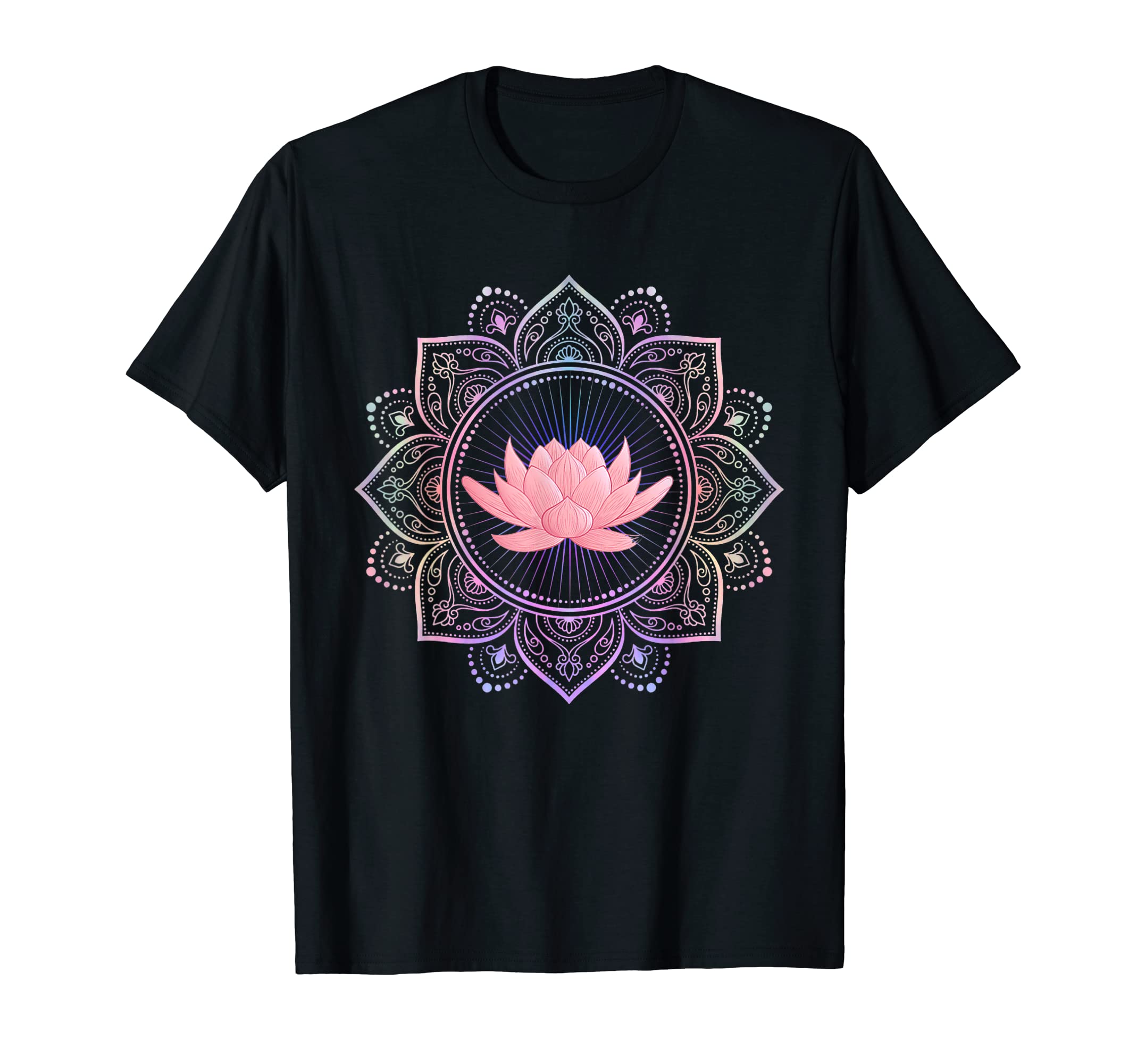 Buddha Dimond Lotus GiftsLotus Mandala Circle | Spiritual Yoga - Buddha Lotus T-ShirtOEKO-TEX STANDARD 100