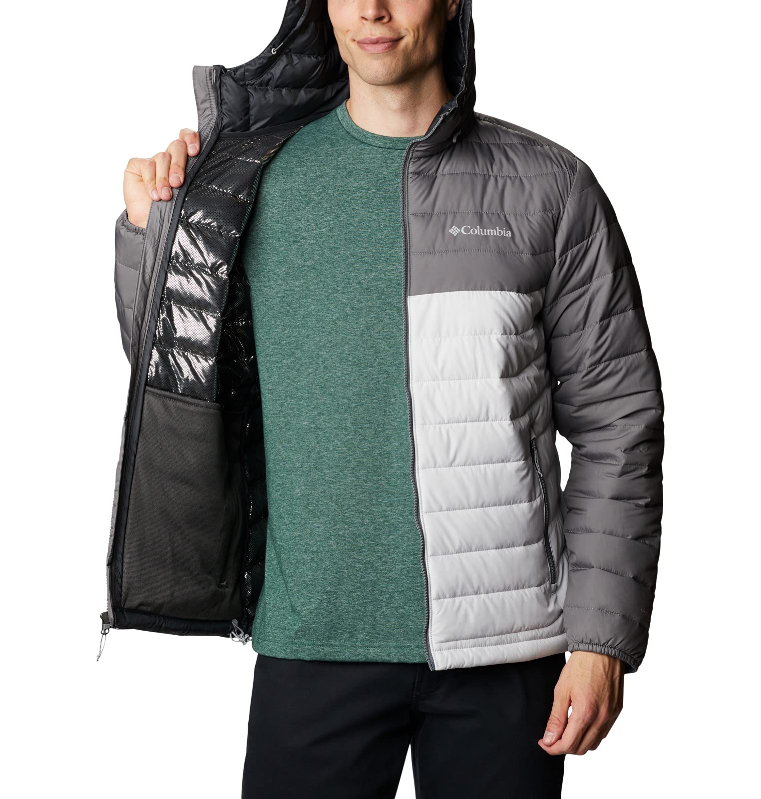 Columbia Herren Powder Lite Kapuzenjacke