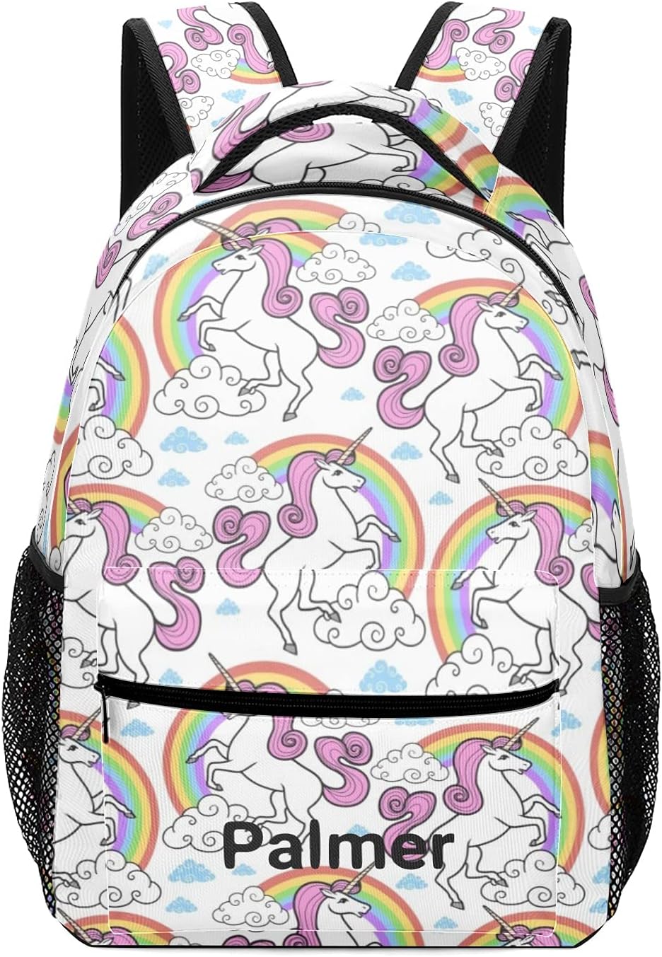 personalized unicorn sequin backpack