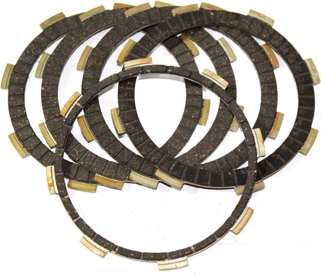 Caltric Clutch Friction Plates Compatible with Kawasaki Klx140 Klx-140 Klx140L 2008-2014