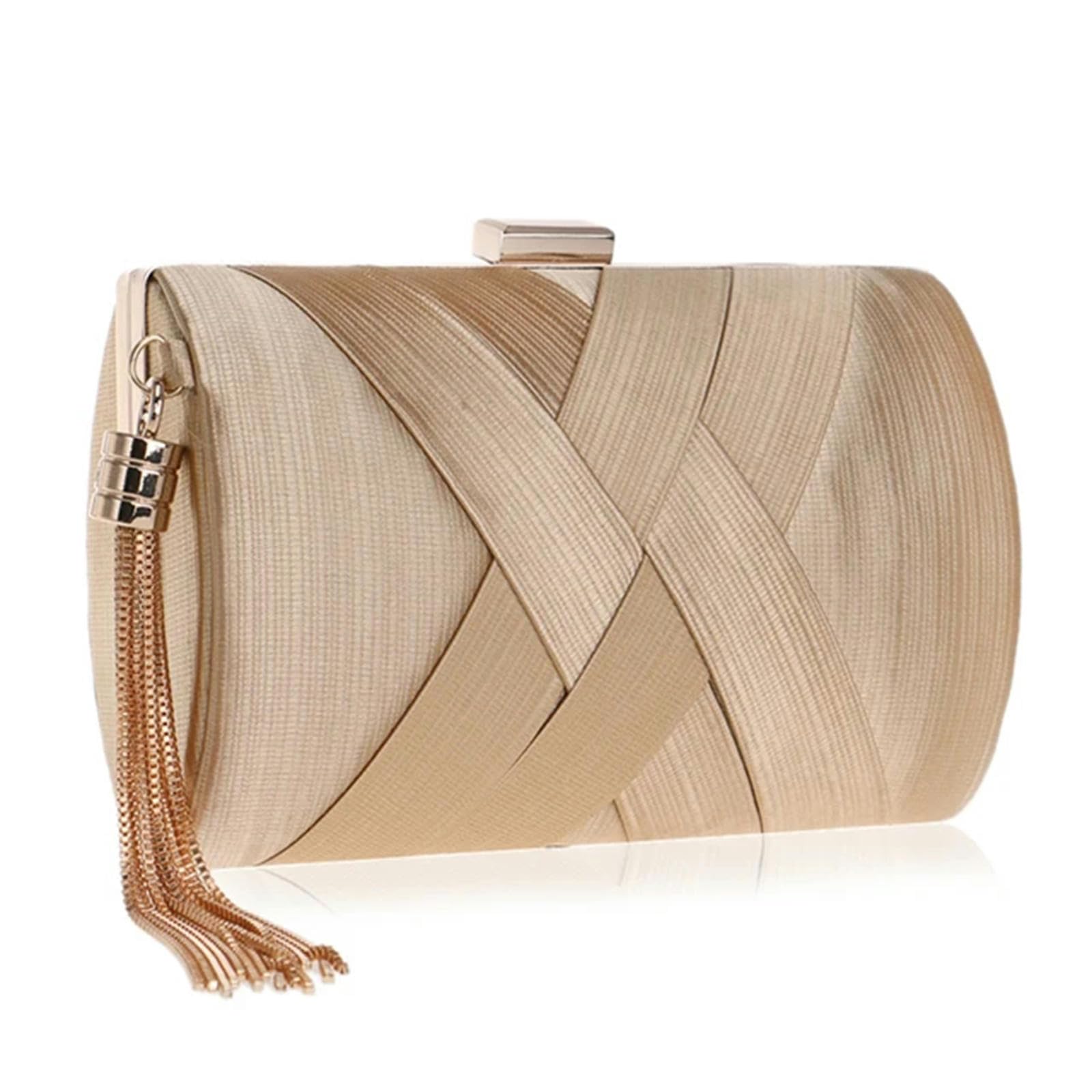 Clutch-Tasche Frauen Abendtaschen Quasten Damen Clutch -Geldbörse Schulterkette Hochzeitsfeier Handtaschen Taschen Taschen
