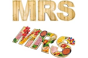 MRS Charcuterie Board Letters: The Epitome of Personalized Charcuterie Extravaganzas