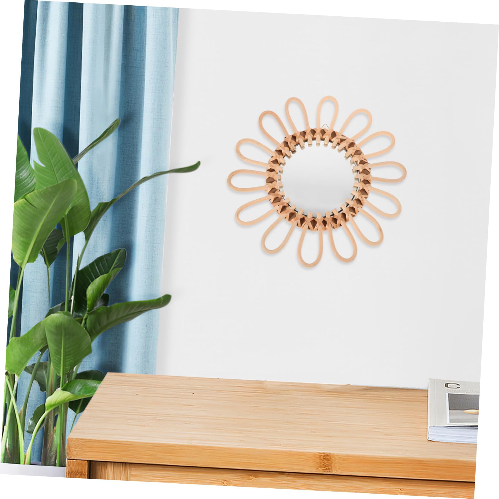 Didiseaon Da Parete in Mano Con Vetro Decorazione Nordico Per Soggiorno Corridoio o Camera Da Accessorio Murale Unisex
