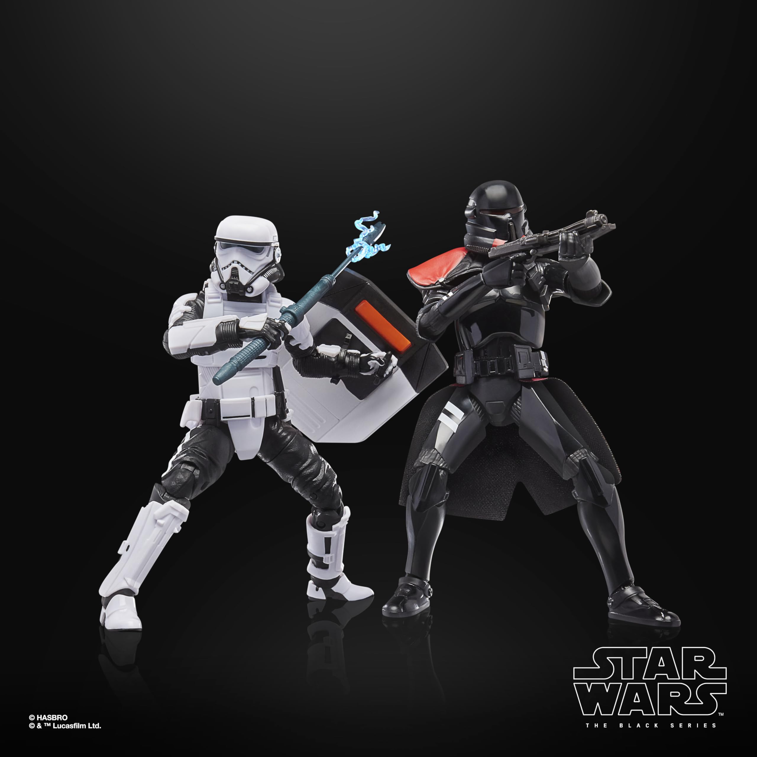 Star Wars The Black Series Gaming Greats Purge Trooper & Patrol Trooper, Star Wars Jedi: Survivor - Figura de acción coleccionable premium, paquete de 2 unidades de 15 cm