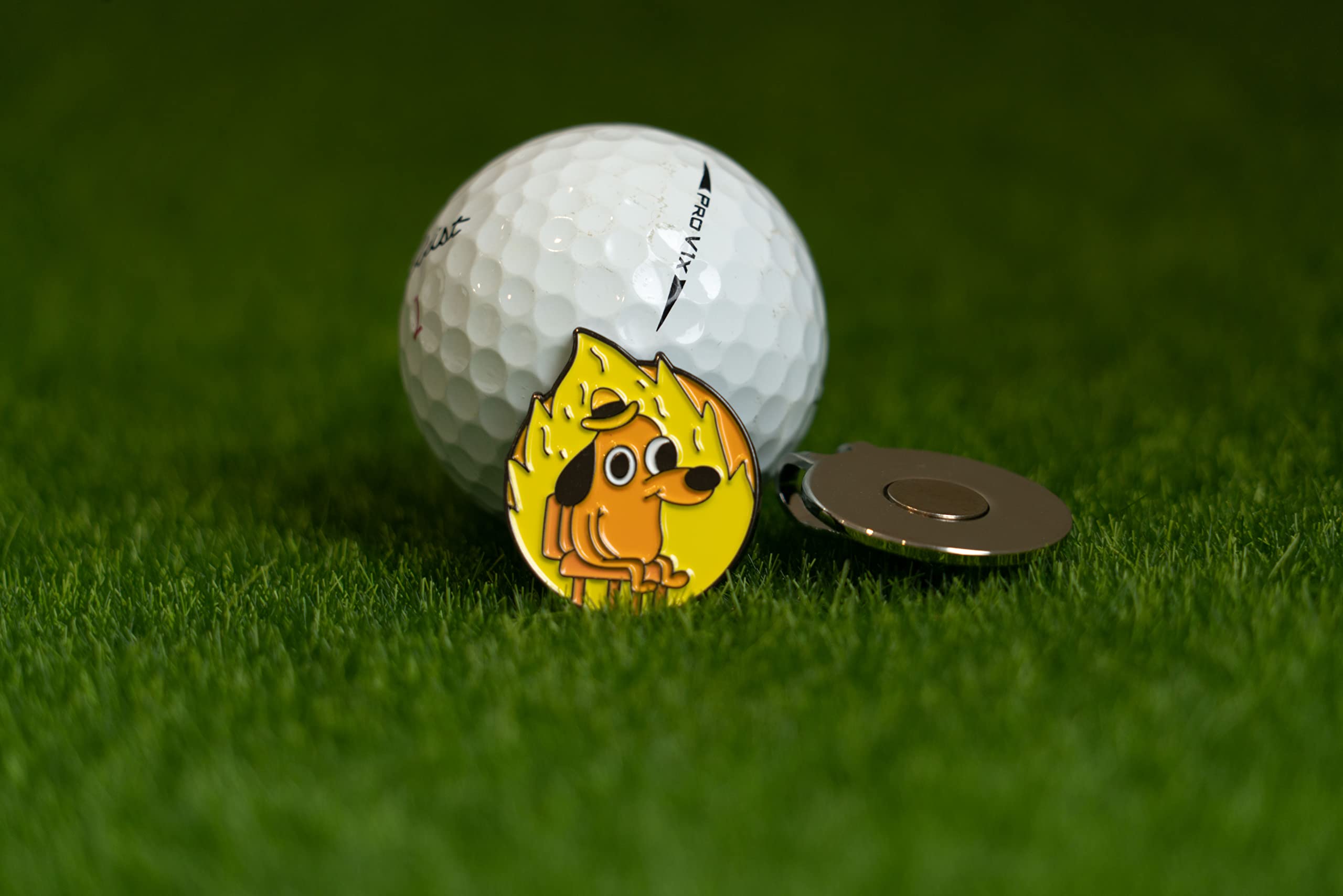 Play and Repeat Marcadores de Pelota de Golf, Divertido y Gran Regalo de Golf