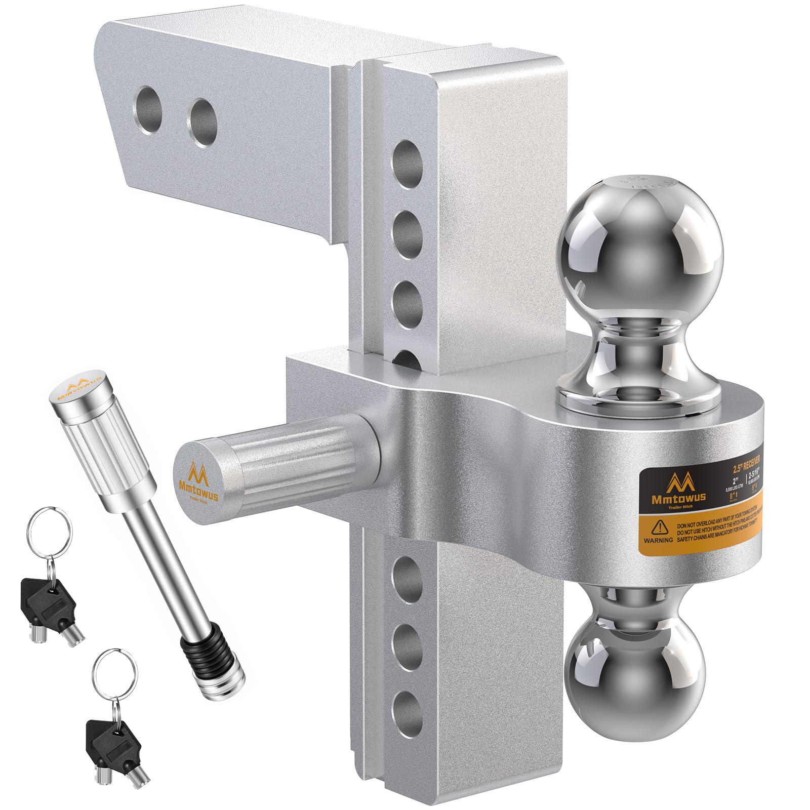 Photo 1 of Mmtowus Dual Ball Trailer Hitch Receiver