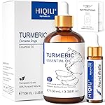 HIQILI 100ML Turmeric Oil for Face Skin Care, Aromatherapy,100% Pure, Use After Dilution- 3.38 Fl Oz