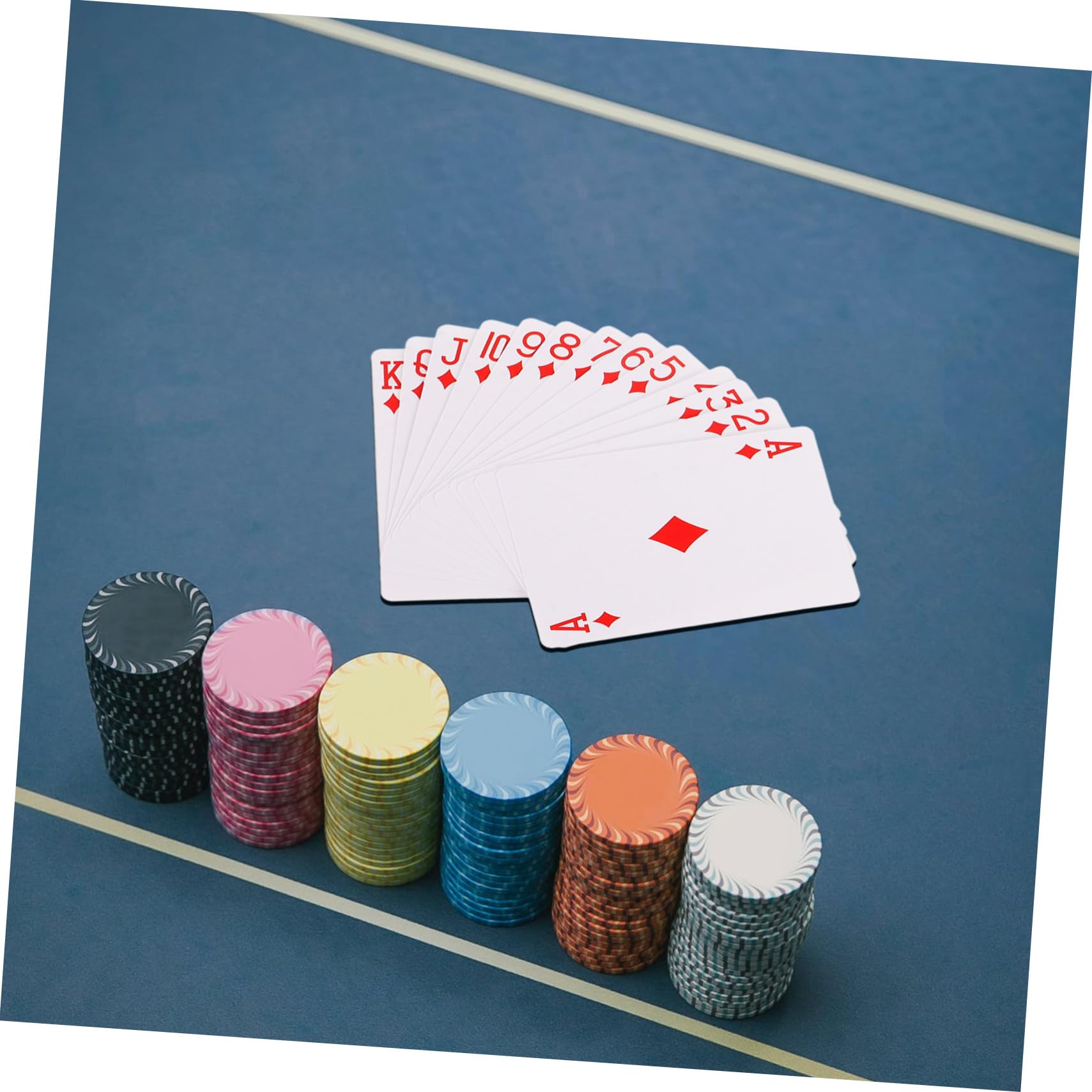 ibasenice 3sets Carte Da Poker Vuote Monofacciali Carta Per Trasferimento Termico Per Giochi Feste e Attività Con Amici e Famiglia