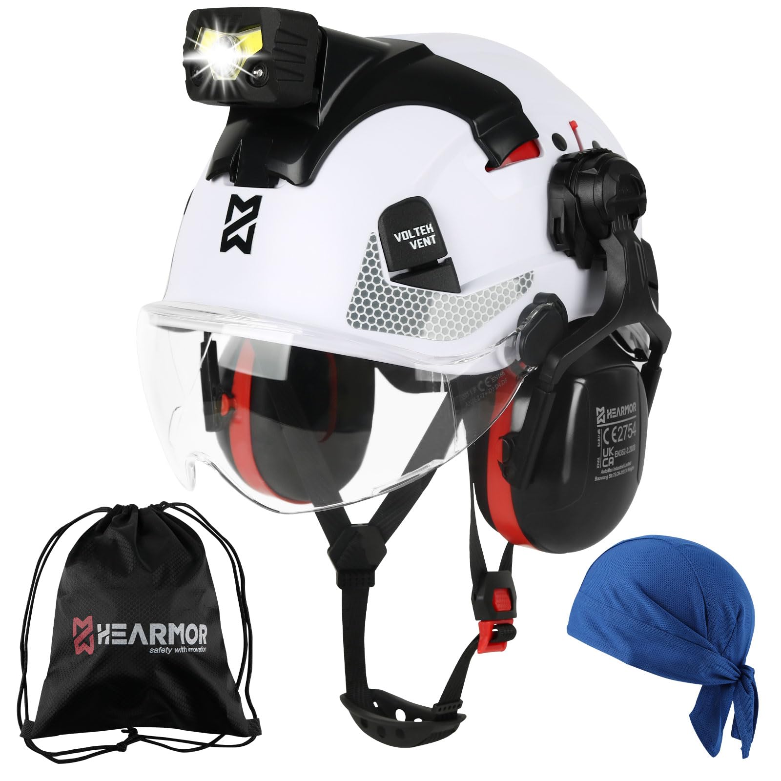 Hearmor Casque De Protection Lampe