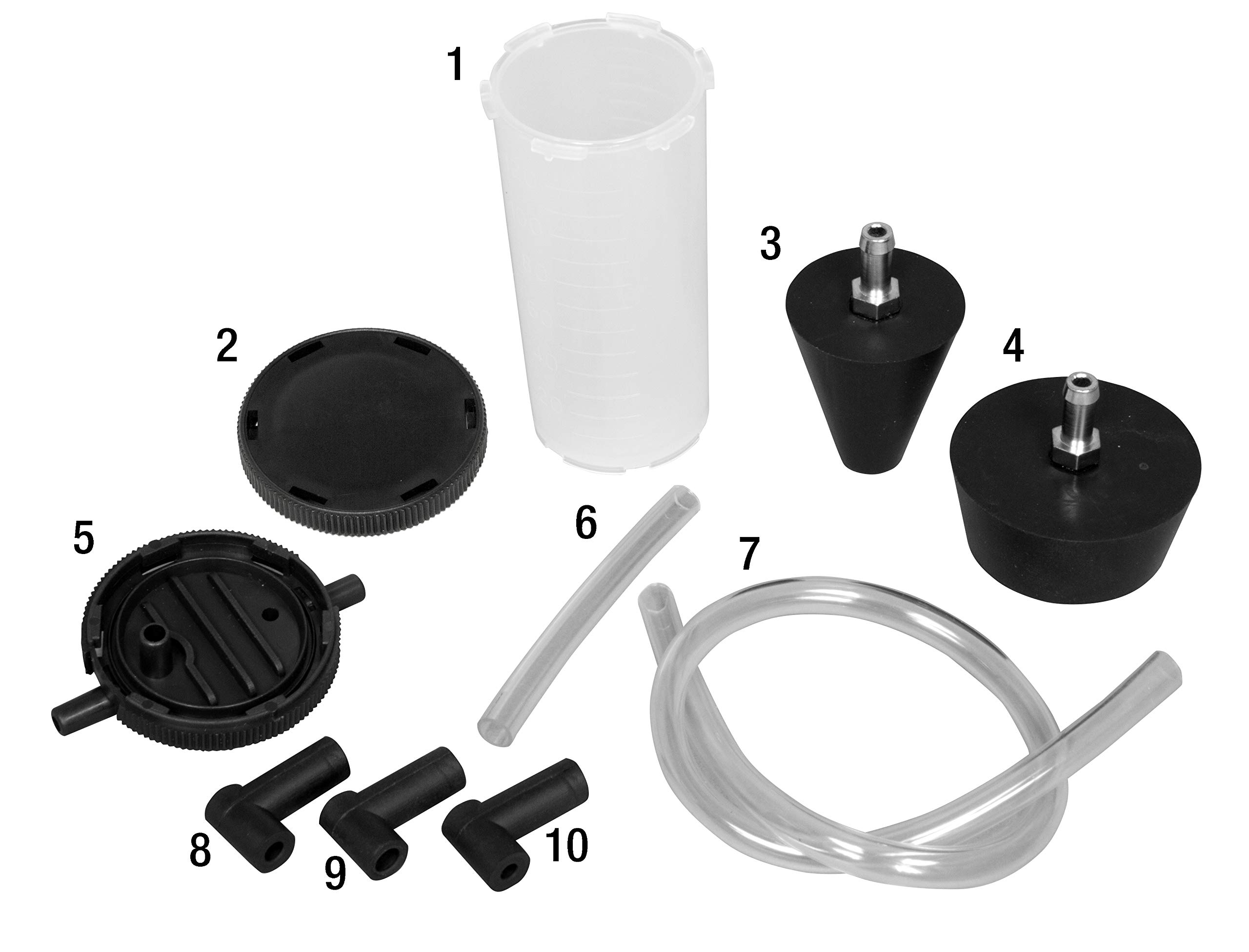 Lisle 72070 Kit de Direction assistée EVAC, Blanc, Noir